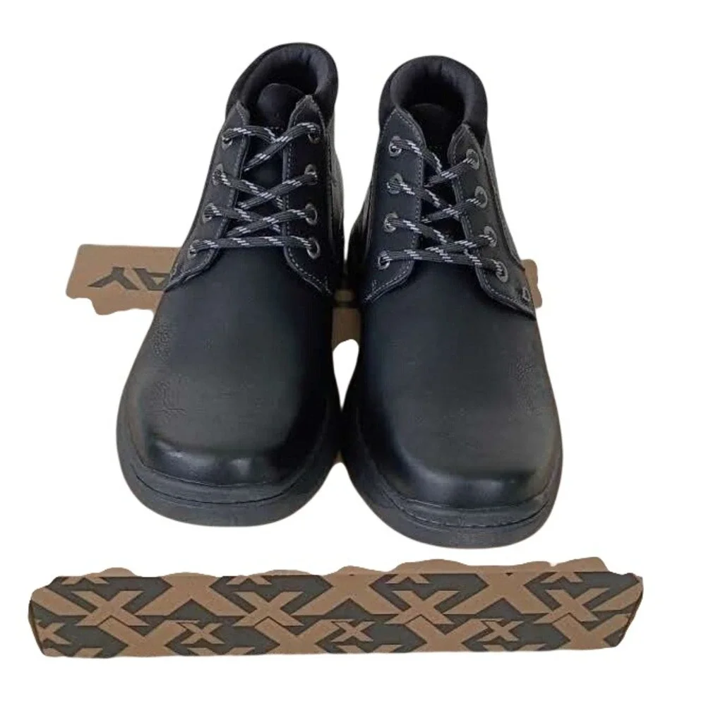 XRay Aiden Men's‎ NWT Black Lace Up Ankle Boots Size 10 EUR 43 XRW2972 $90